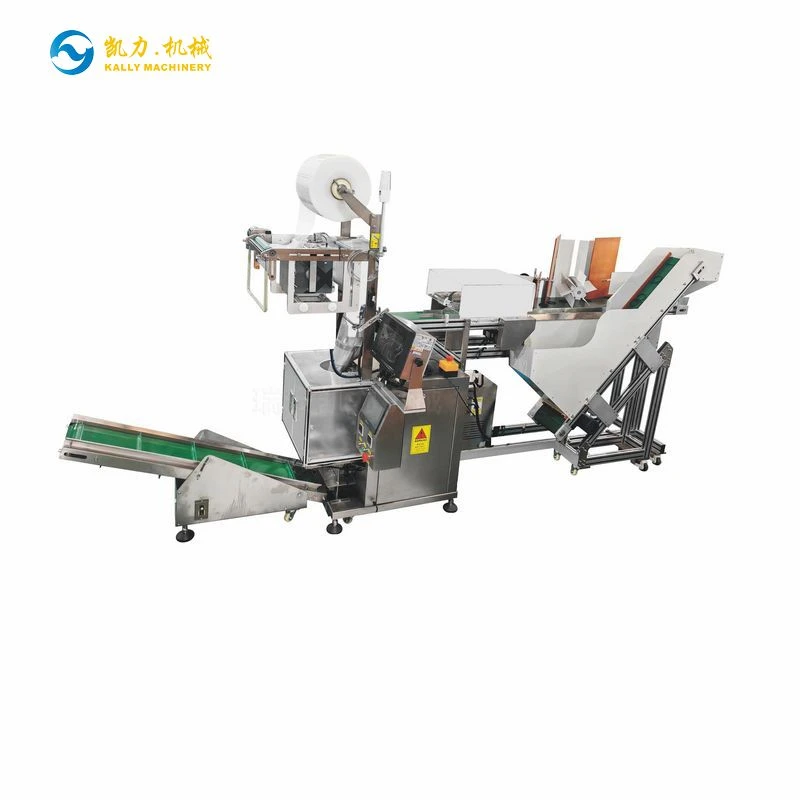 4 Feeder Fastener Counting Packaging Machine